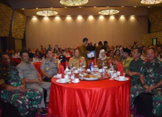 Danrem 043 Gatam Hadiri Refleksi Capaian Hasil Pembangunan Provinsi Lampung Tahun 2019