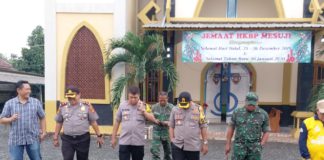 Menjelang Perayaan Natal, Kapolres Mesuji Bersama Bupati Mesuji Serta Dandim 0426/Tuba Pantau Gereja
