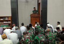 Komandan Kodim 0735/Surakarta Intruksikan Anggotanya Sholat Subuh Berjamaah
