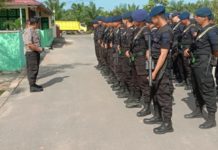 TNI dan Polri Mesuji Lakukan Patroli Skala Besar Guna Ciptakan Kamtibmas Yang Kondusif