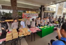 Polresta Bandar Lampung Gelar Konferensi Pers Akhir Tahun 2019