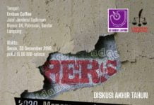 AJI-LBH Pers Lampung Teropong Independensi Media 2020, Pada Diskusi Akhir Tahun 2019