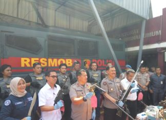Polda Lampung Berhasil Ringkus ‘FW’ Pembuat dan Perakit Senpi Ilegal di Lampung Timur