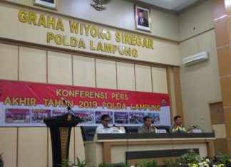 Tingkat Kriminalitas Di Lampung Menurun