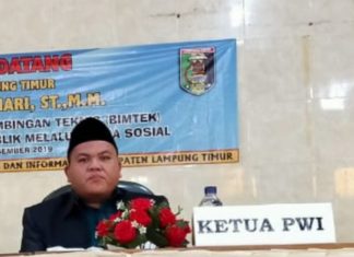 Musanif Efendy S.H, M.H ; “Ada 11 Pasal Yang Mengatur Profesi Wartawan Menghasilkan Suatu Karya”