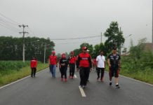 Bupati Lampung Tengah Resmikan Jalan Lingkar Menjadi Kawasan ‘CFD’