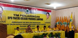 Partai Golkar Resmi Buka Pemaparan Visi Misi Balon Kada