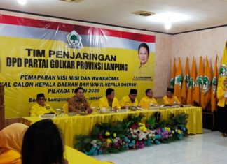 Partai Golkar Resmi Buka Pemaparan Visi Misi Balon Kada
