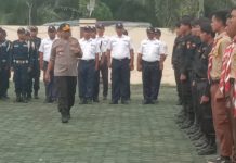 Dalam Rangka Hut Satuan Pengamanan ke-39, Kapolres Mesuji Sampaikan Lima Pesan Kapolri. Ini Pesannya..!