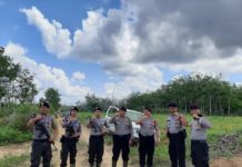 Polres Mesuji Lakukan Peningkatan Patroli Pengamanan di Perbatasan Register 45