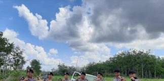 Polres Mesuji Lakukan Peningkatan Patroli Pengamanan di Perbatasan Register 45