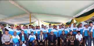 PWI Lampung Timur Ikut Serta Meriahkan HPN di Banjarmasin