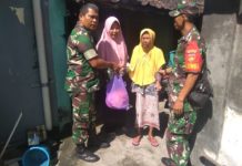 Sertu Widada : Berbagi Bukan Seberapa Besarnya Harga dan Nilai Yang di Beri, Melainkan Nilai Terbesar ialah Ketulusan dan Keikhlasan