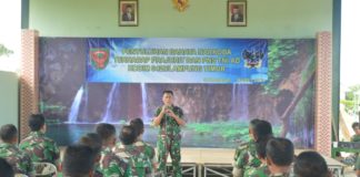 Pastikan Anggota Tidak Salah Gunakan Narkoba, Kodim 0429/Lamtim Gelar Sosialisasi P4GN Dan Tes Urine
