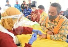 200 ASN Lampung Timur Lakukan Rapid Test Covid-19