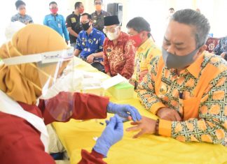 200 ASN Lampung Timur Lakukan Rapid Test Covid-19