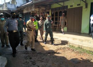 Team Gugus Covid-19 Kabupaten Adakan Monitoring Di Posko Relawan Desa Negeri Jemanten