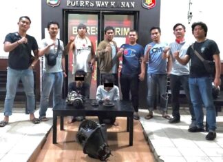 Tekab 308 Polres Way Kanan Bekuk Dua Pelaku Curat PT. AKG