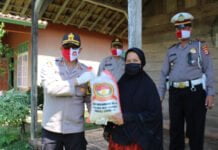 Hari Bhayangkara 74, Polres Way Kanan dan Jajaran Bakti Sosial Serentak