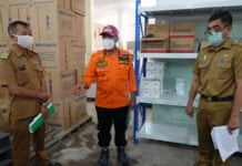 Pasca Libur Lebaran, Bupati Lampung Tengah Tinjau Persediaan dan Kesiapan Logistik Gudang Obat Covid 19