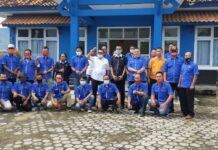 PWI Cabang Lampung Bertandang ke PWI Lamtim Dalam Rangka Silaturahmi Safari Jurnalis New Normal