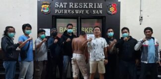 Tekab 308 Polres Way Kanan Berhasil Ringkus DPO Pelaku Curat Puluhan Sepeda Motor