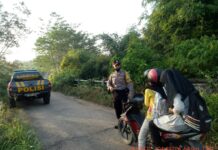 Antisipasi Kejahatan, Polsek Blambangan Umpu Patroli Rawan Kriminalitas