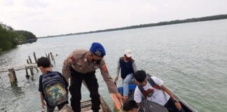 DIREKTORAT POLAIRUD POLDA LAMPUNG PEDULI PENDIDIKAN