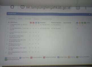 PPK Dinkes Lamteng Diduga Main Mata Dengan Pemenang Tender IPL