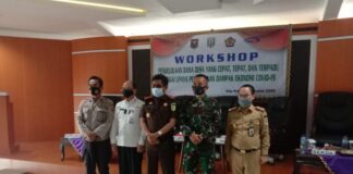 Dandim 0427/Way Kanan Hadiri Workshop dan Monitoring Penyaluran Serta Penggunaan Dana Desa di Pemkab Way Kanan