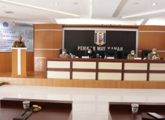 Pemkab Way Kanan Gelar Rapat Pendahuluan Akhir Masa Jabatan Kepala Daerah