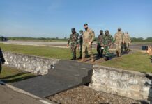 Dandim 0427/Way Kanan Sambut Kunjungan Kerja Delegasi Deputy Commanding USARPAC di Lanud Ad Gatot Soebroto