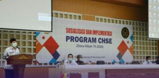 “Walikota Bandar Lampung Buka Acara Sosialisasi dan Implementasi Program CHSE”