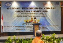 Walikota Bandar Lampung Hadiri Acara Gebyar Pendidikan Vokasi Menara Lampung, Di Sheraton Lampung Hotel Yang Diselenggarakan Oleh Kemendikbud