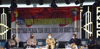 Forum Silaturahmi Kamtibmas Metro, Siap Sukseskan Pilkada Tahun 2020 Di Tengah Pandemi
