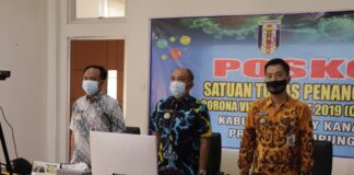 Pjs. Bupati Way Kanan Ikuti Penyerahan DIPA dan TKDD Provinsi Lampung Tahun 2021 Melalui Virtual