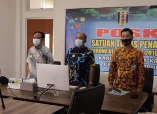 Pjs. Bupati Way Kanan Ikuti Penyerahan DIPA dan TKDD Provinsi Lampung Tahun 2021 Melalui Virtual