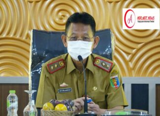 Pjs. Bupati Lampung Tengah Adi Erlansyah Gelar Rapat Persiapan Pemeriksaan oleh Tim Inspektorat Provinsi Lampung