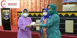 Tim Pembina PKK Provinsi Lampung Berkunjung ke PKK Metro