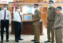 Pemkab Lamtim Terima Piagam Penghargaan dari Kemenkeu