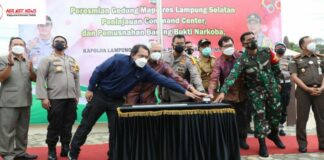 Polres Lampung Selatan Mulai Menempati Gedung Baru Dikelurahan Way Urang, Setelah Diresmikan Oleh Kapolda