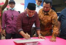 Bupati Lampung Selatan Resmikan Tempat Pemancing Umum Milik Tokoh Masyarakat di Palas