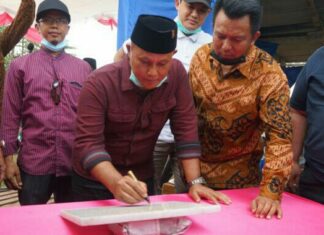 Bupati Lampung Selatan Resmikan Tempat Pemancing Umum Milik Tokoh Masyarakat di Palas