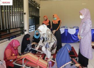 Ketua TP PKK Dessy Afriyanti Adipati Kunjungan Kerja Ke Kelompok Wanita Tani Di Dua Kecamatan