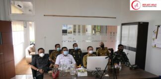 Sekda Saipul Ikuti Vicon Refleksi dan Proyeksi Pelaksanaan Pilkada Serentak 2020