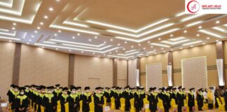 Walkot Metro Hadiri Program Wisuda Sarjana Keperawatan Dharma Wacana Metro