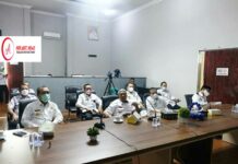 Bupati Lampung Tengah Menghadiri Webinar Hari Anti Korupsi Sedunia Tahun 2020