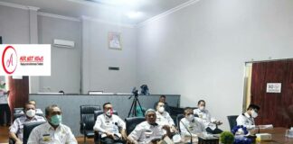 Bupati Lampung Tengah Menghadiri Webinar Hari Anti Korupsi Sedunia Tahun 2020