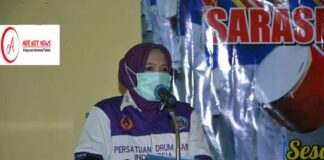 Ketua Umum PDBI Lamteng Buka Sarasehan Persatuan Drum Band Lampung Tengah
