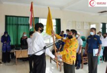 Pengukuhan Karangtaruna Metro Pusat Berlangsung Di Aula Kelurahan Metro